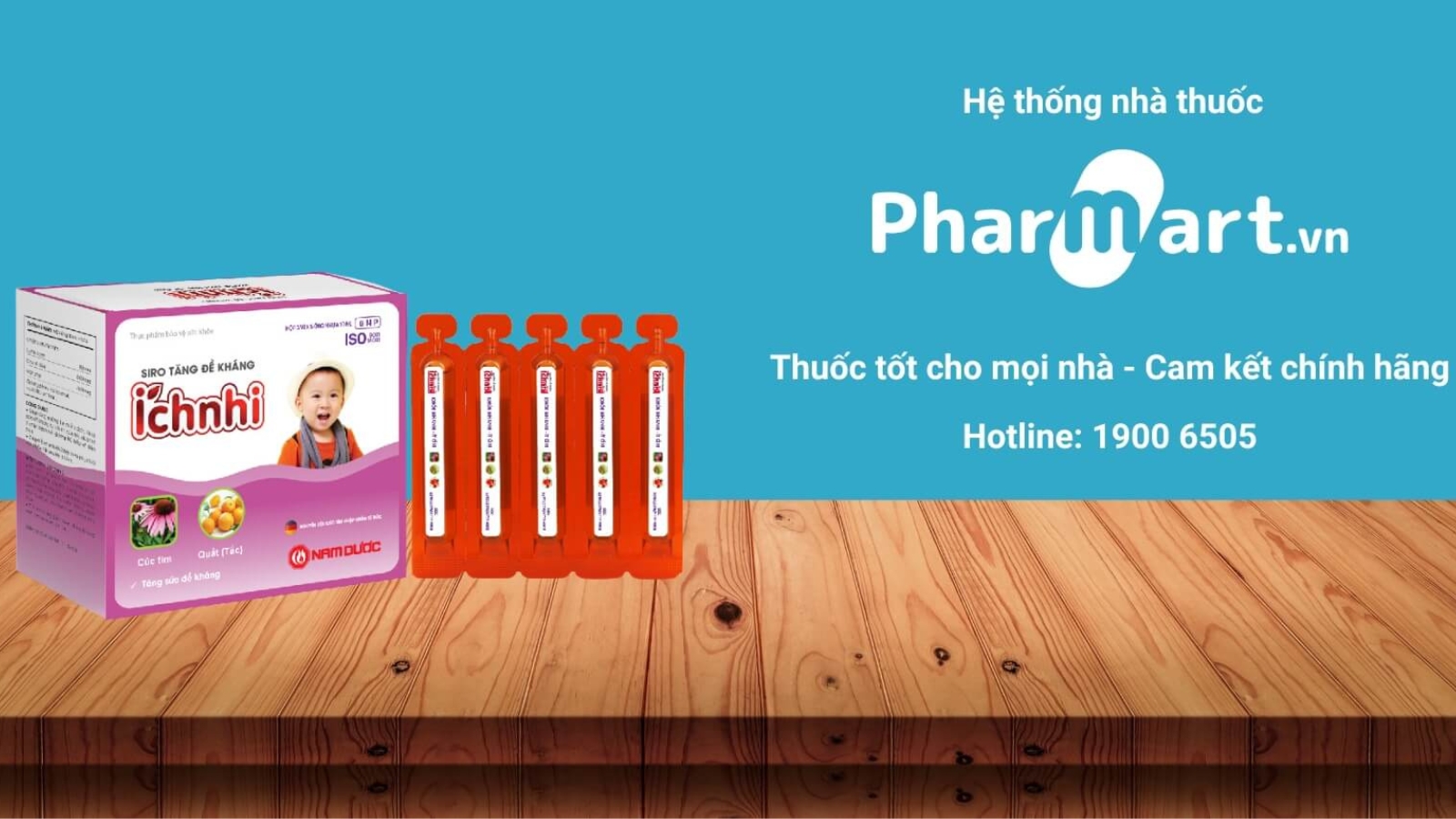 Siro Ích Nhi tăng đề kháng