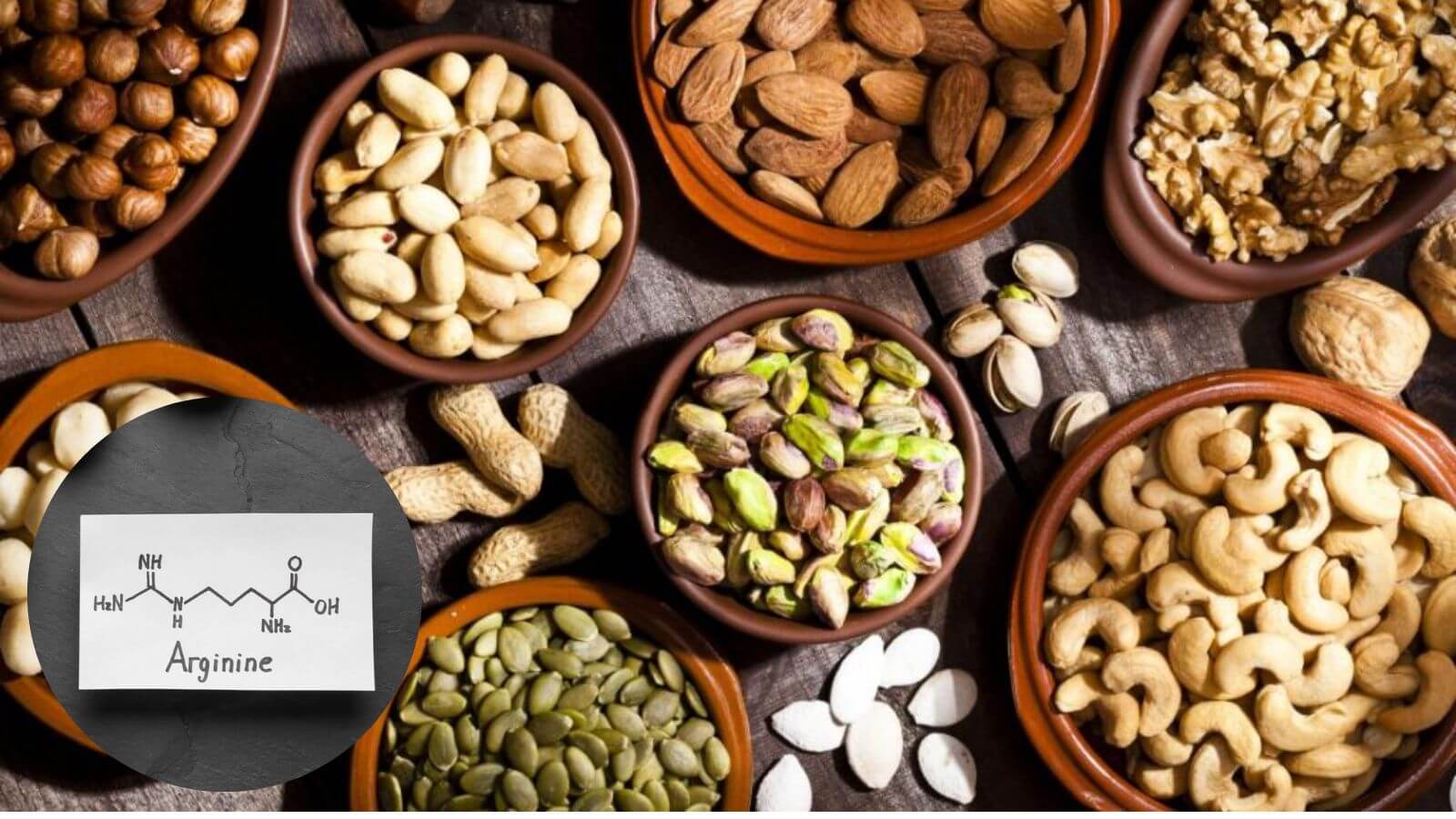 Các loại hạt chứa nhiều acid amin L-Arginine tốt cho sinh lý nam giới