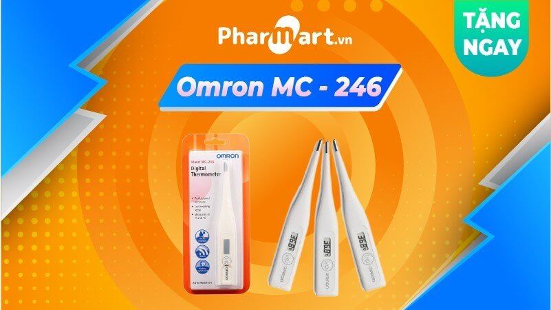 [Tháng 4] Tặng ngay Nhiệt kế điện tử OMRON siêu tiện dụng khi mua TBYT tại Pharmart.vn
