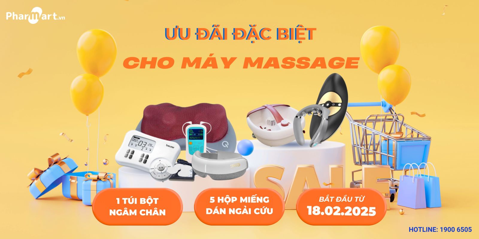 Thư giãn toàn diện – Mua máy massage, nhận ngay quà tặng chăm sóc sức khỏe