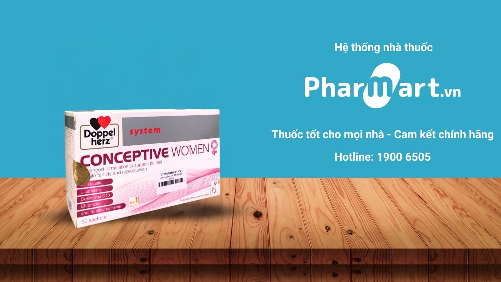 Conceptive Women - Hỗ trợ khả năng sinh sản ở phụ nữ