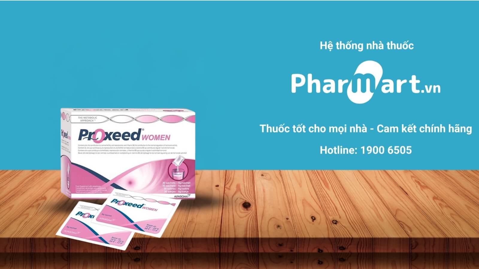 Proxeed women - Tăng cường khả năng thụ thai cho nữ giới