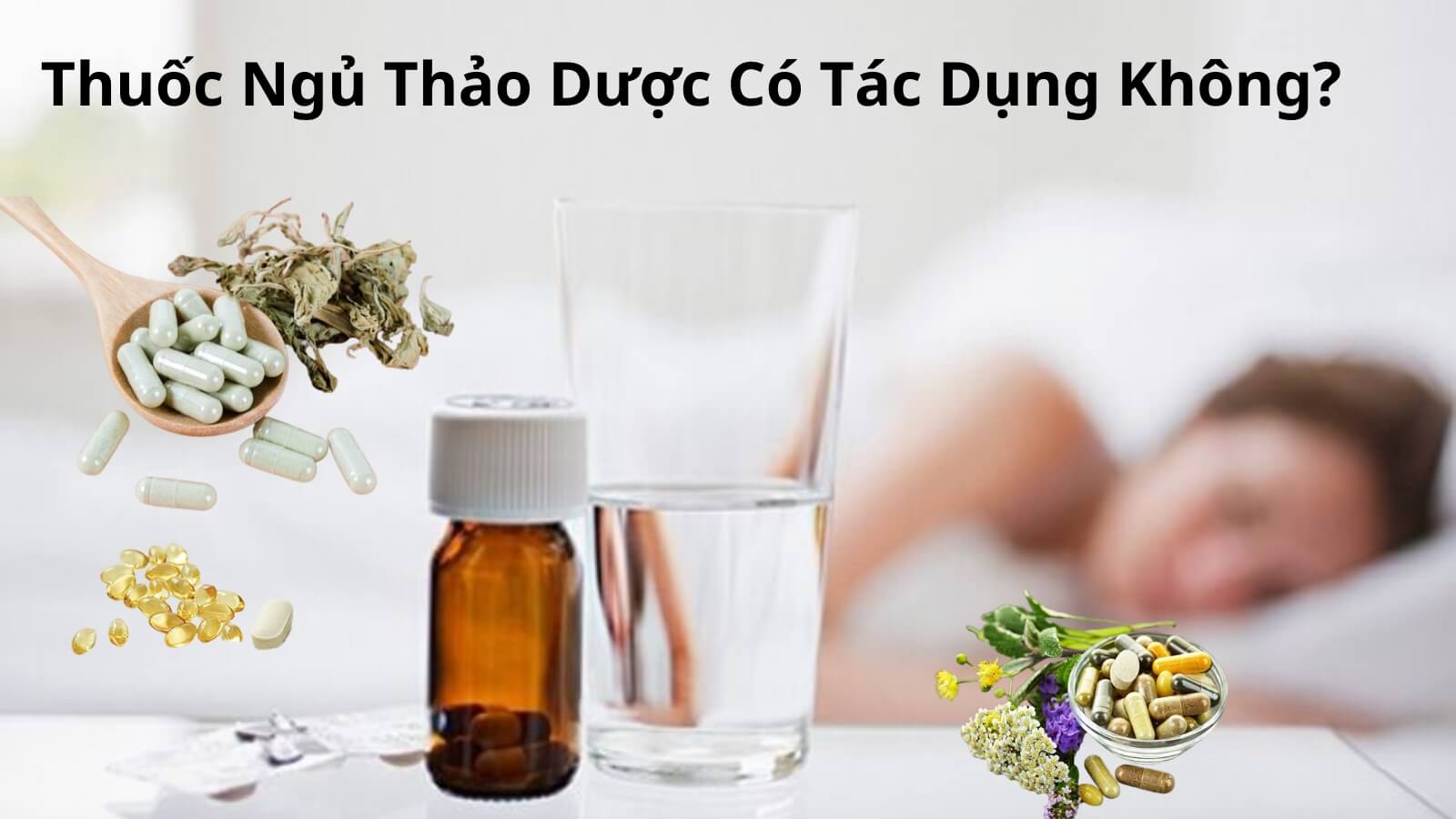 Liệu thuốc ngủ từ thảo dược có tác dụng không?