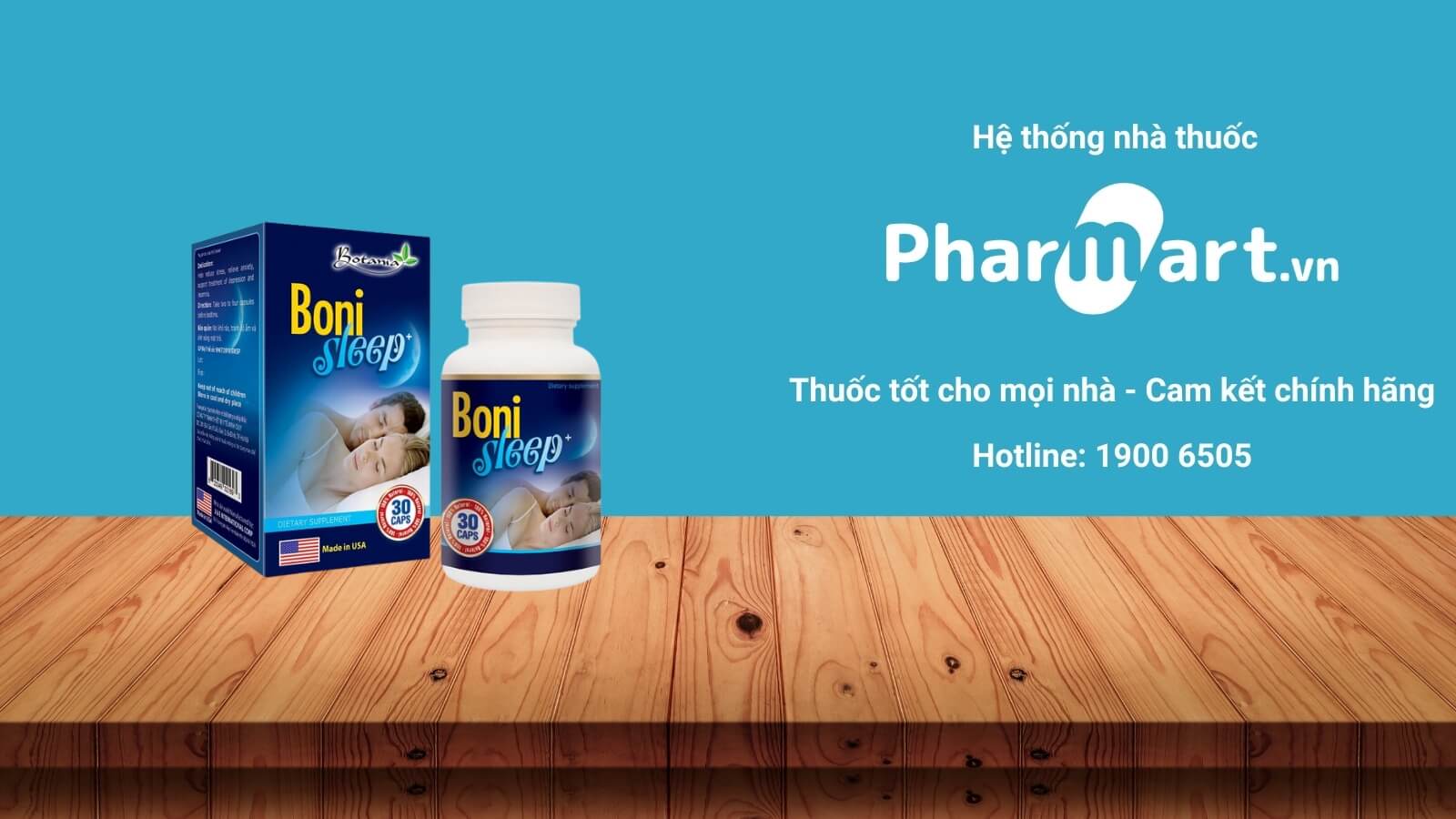 Thuốc an thần thảo dược BoniSleep