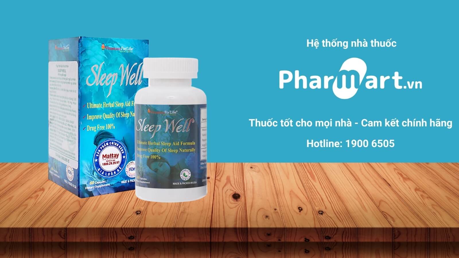 Thuốc mất ngủ thảo dược Sleepwell