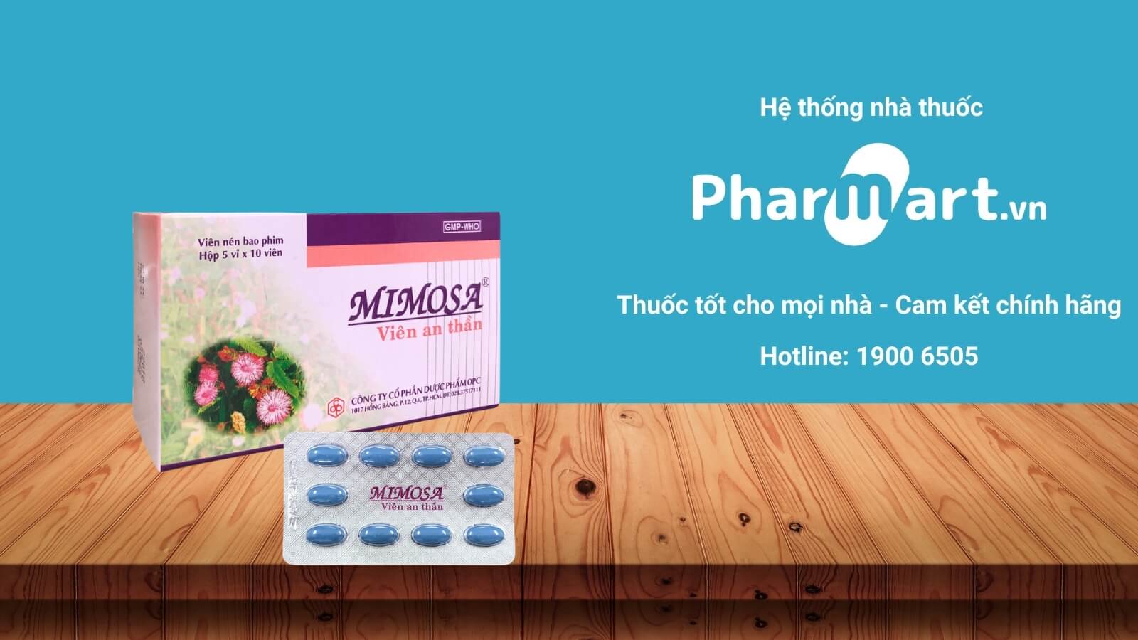 Thuốc ngủ thảo dược Mimosa An Thần