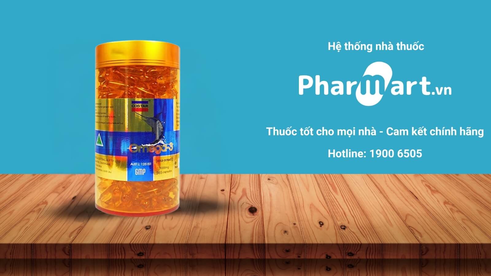 Omega 3 Costar 1000mg - Dầu cá Úc