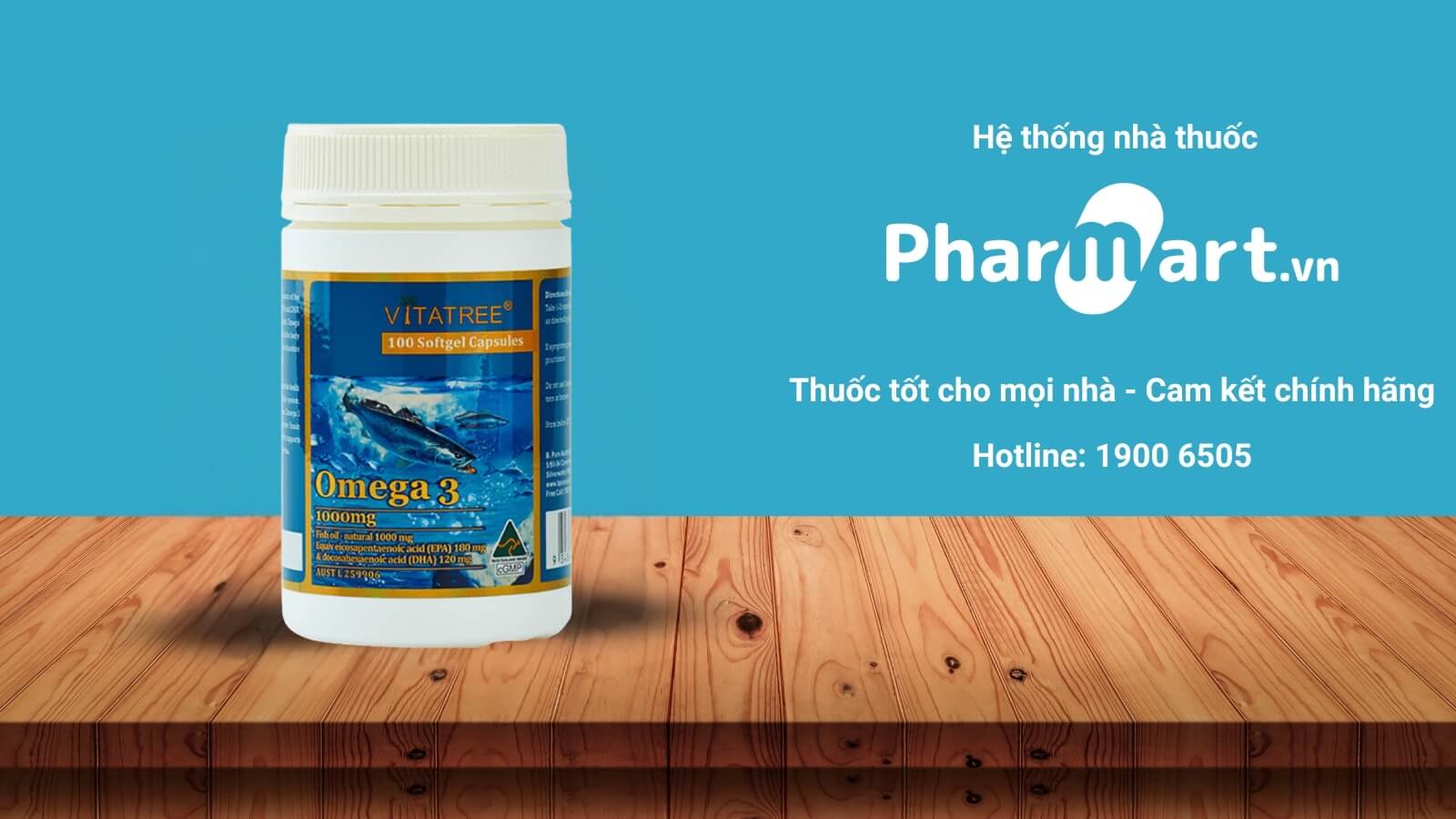 Vitatree Omega 3 - Thuốc bổ mắt của Úc
