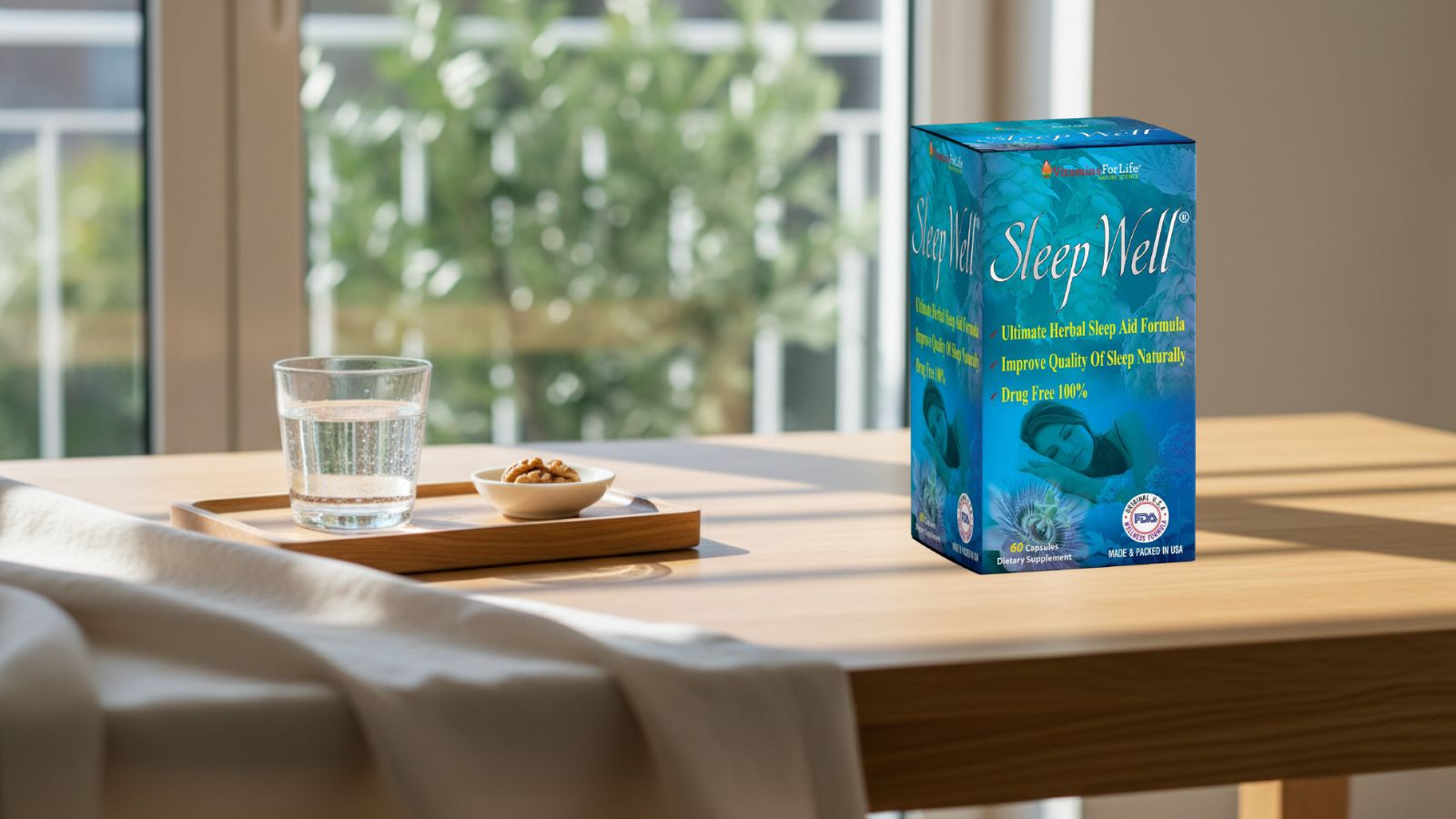 Vitamins For Life Sleep Well hỗ trợ giấc ngủ ngon