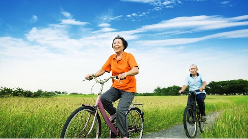Đạp xe bài tập thể dục tốt cho người tiểu đường