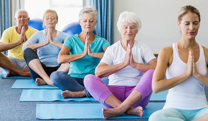 Yoga bài thể dục được nhiều người tiểu đường yêu thích