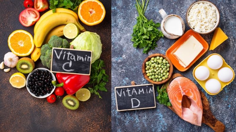 Vitamin D và C giúp kiểm soát đường huyết thai kỳ tốt hơn.