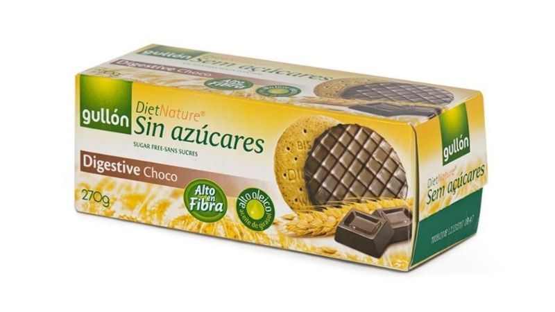 Bánh Gullon ăn kiêng socola Digestive Choco 270g