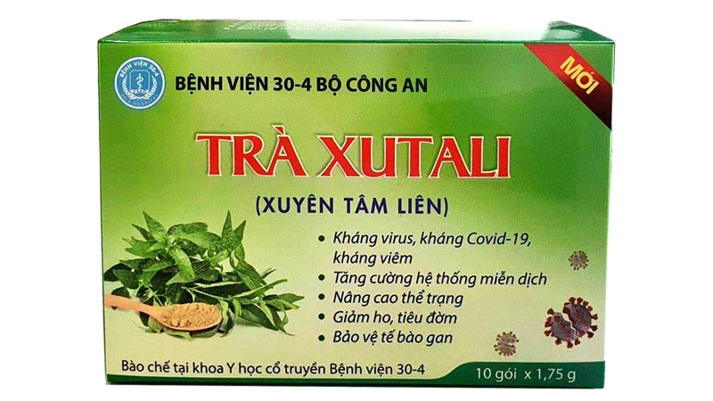 Trà Xutali Xuyên tâm liên