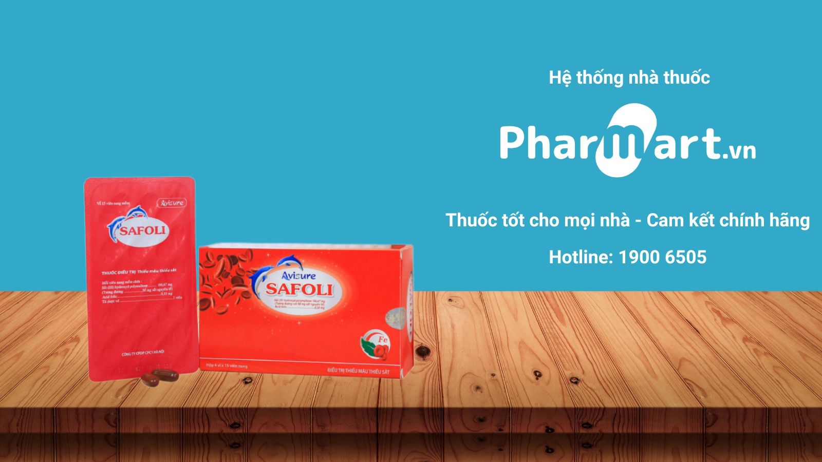 Sắt hữu cơ Avisure Safoli