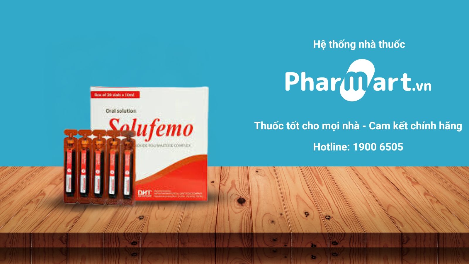 Solufemo - Sắt dạng nước cho bà bầu