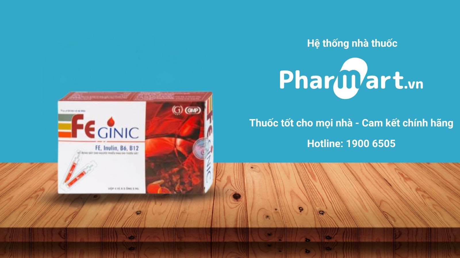 Feginic - Sắt hữu cơ, ngăn ngừa thiếu máu
