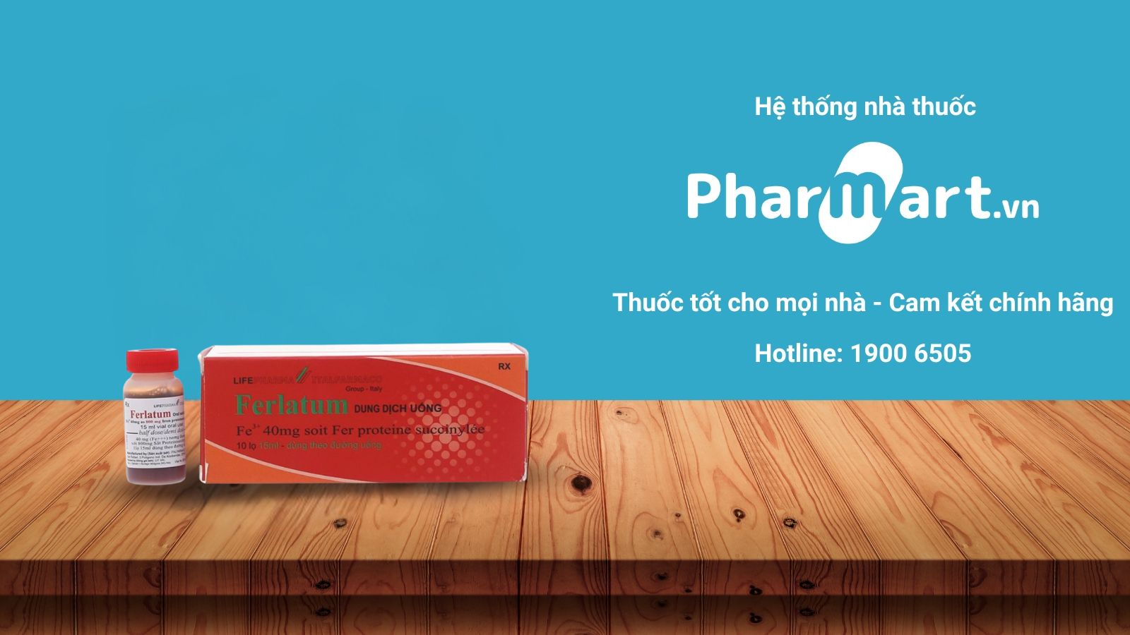 Ferlatum - Sắt dạng nước cho bà bầu