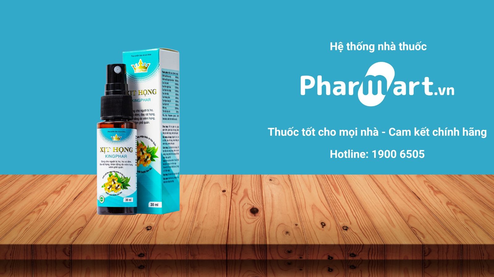 Xịt họng Kingphar