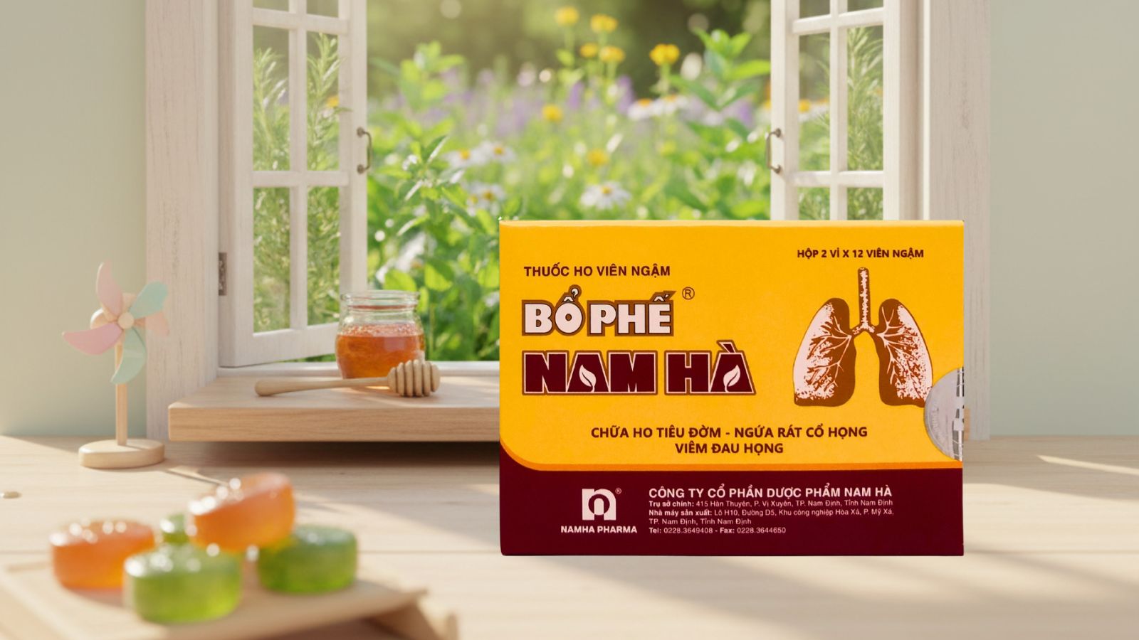 Viên Ngậm Bổ Phế Nam Hà