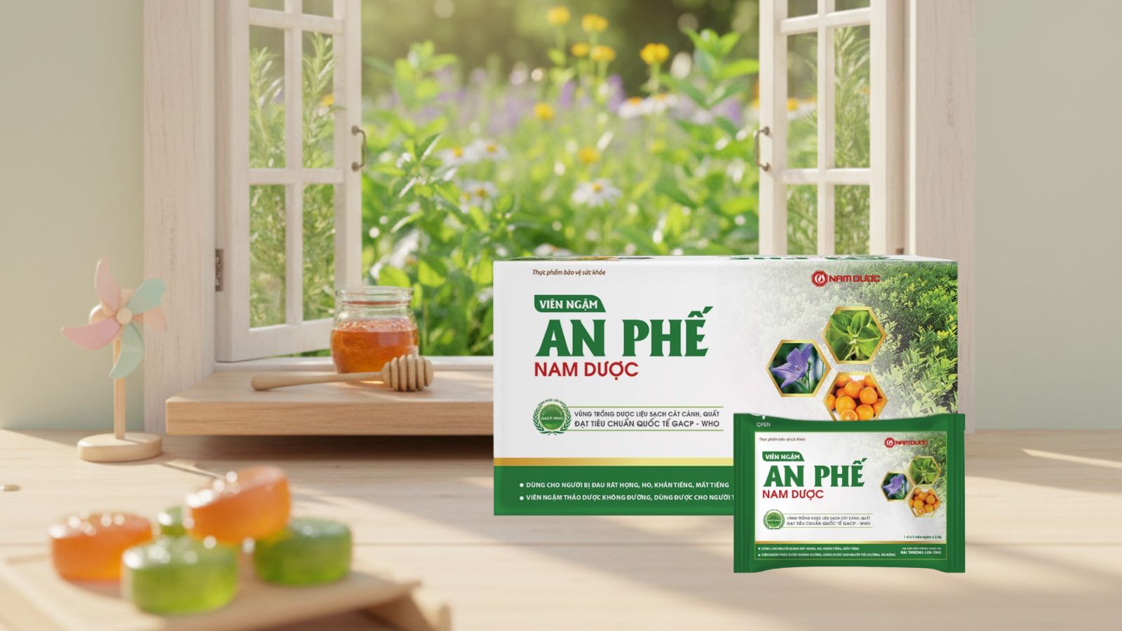 Viên ngậm An Phế Nam Dược