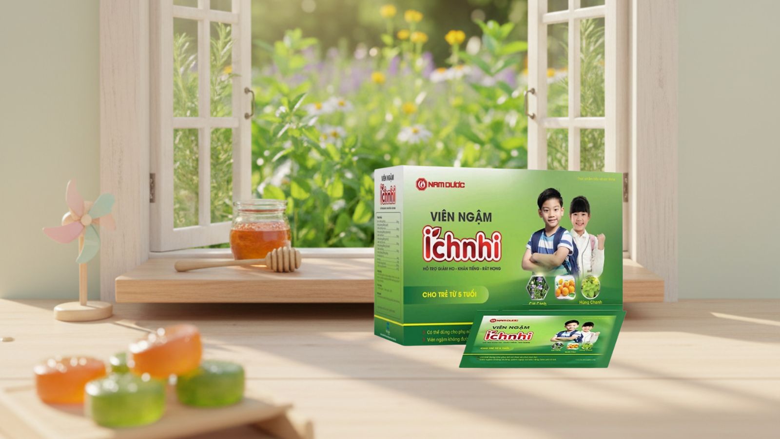 Viên ngậm Ích Nhi - lựa chọn ưu ái cho con yêu