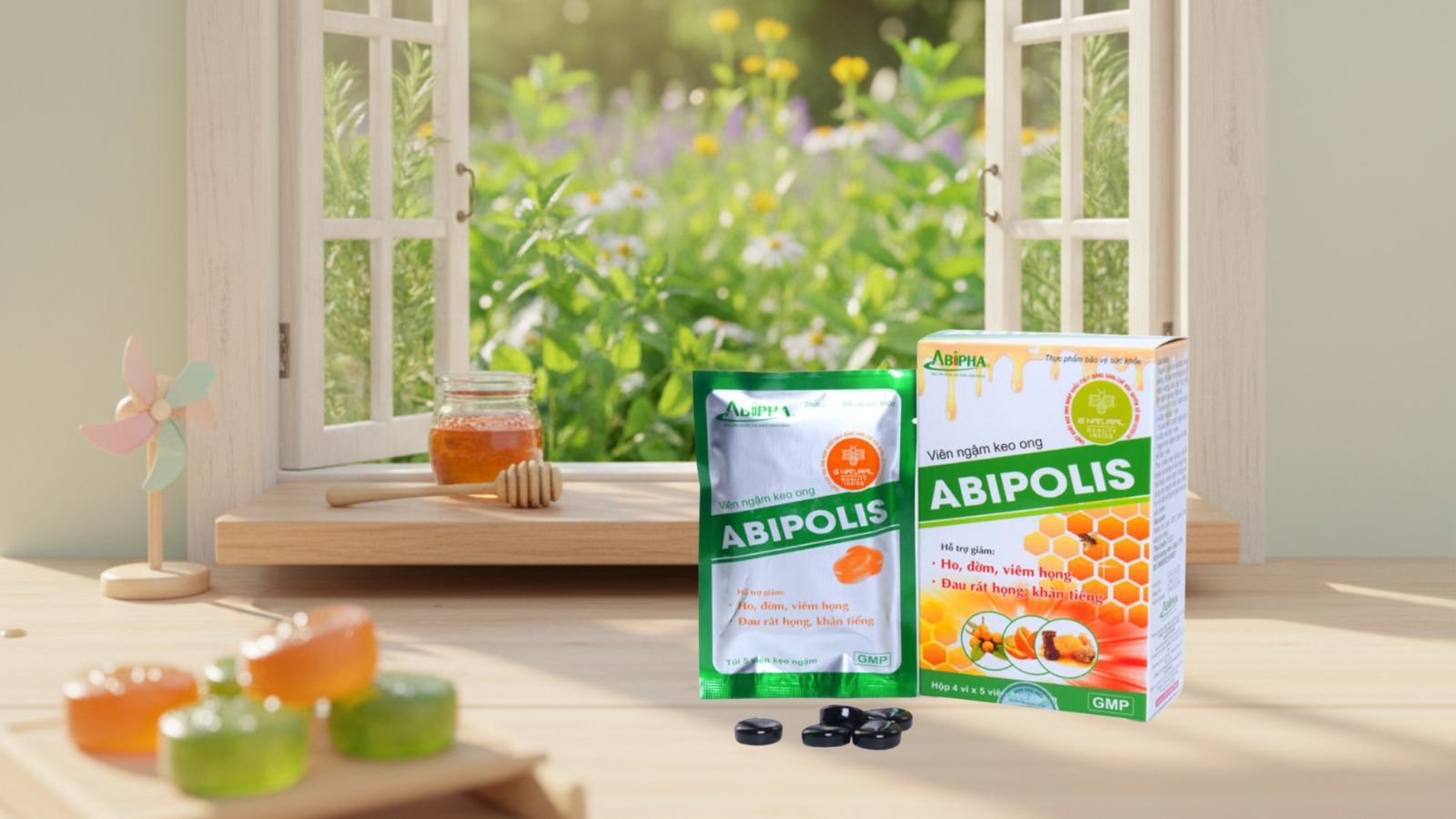 Viên Ngậm Keo Ong Abipolis