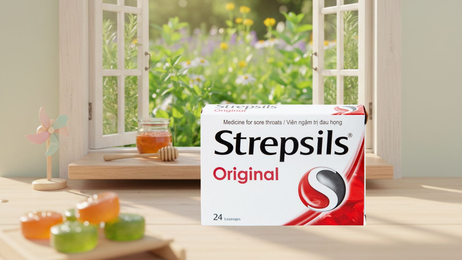 Viên Ngậm Strepsils Original