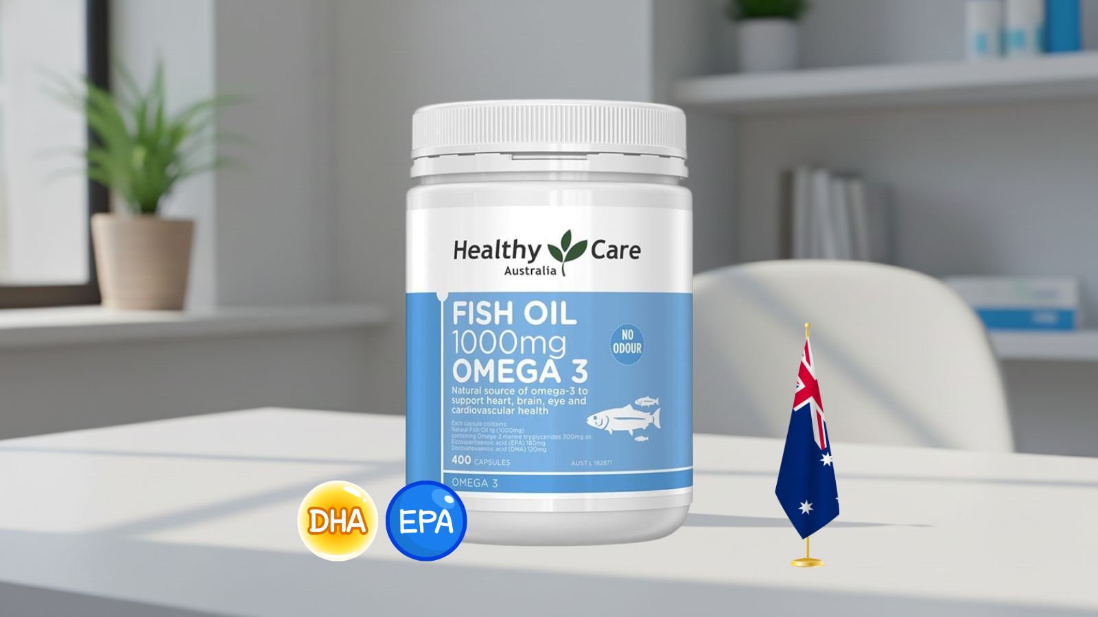 Healthy Care Fish Oil 1000mg Omega 3