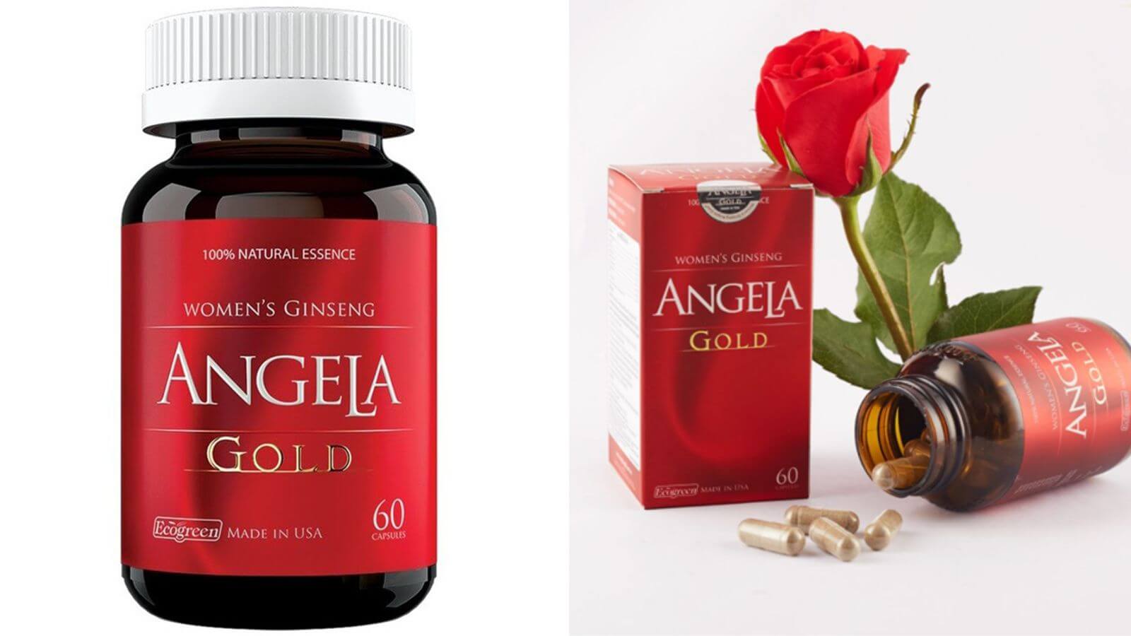 Angela Gold được chiết xuất từ nhiều loại thảo dược trong thiên nhiên với công nghệ hiện đại tại Mỹ