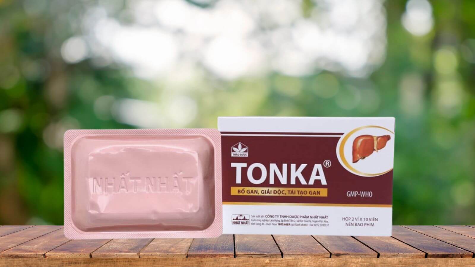 Tonka Nhất Nhất bổ gan, giải độc gan, tái tạo gan