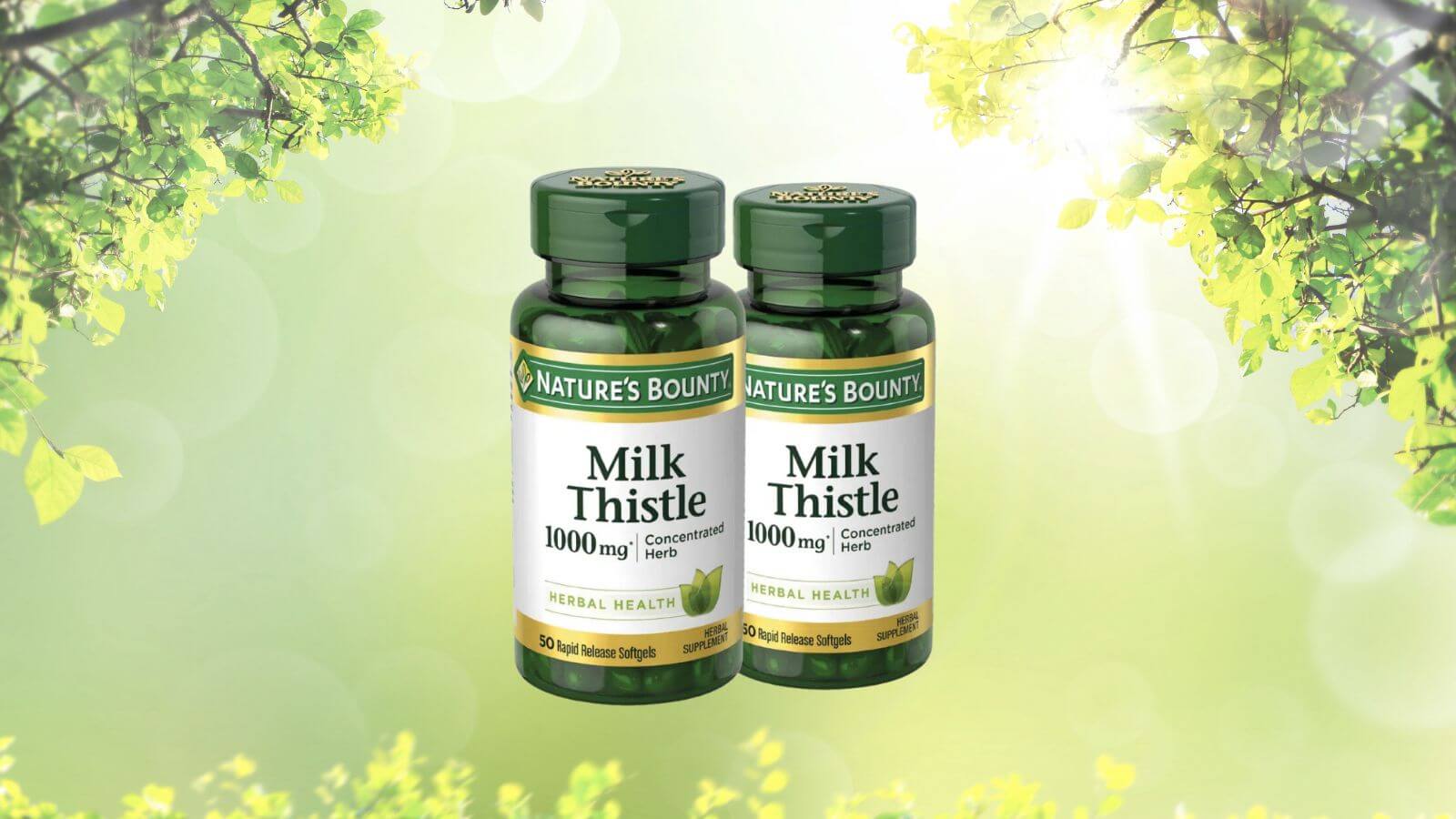 Thuốc mát gan Milk Thistle 1000mg Nature’s Bounty