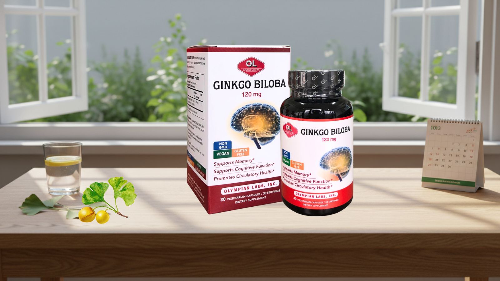 Olympian Labs Ginkgo Biloba 120mg
