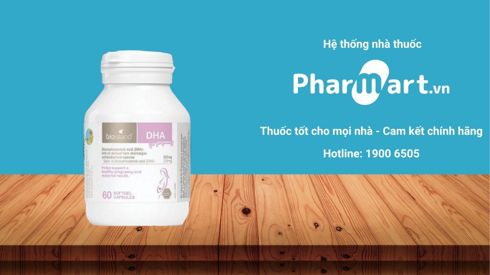 Bio Island DHA For Pregnancy xuất xứ tại Úc cho bà bầu