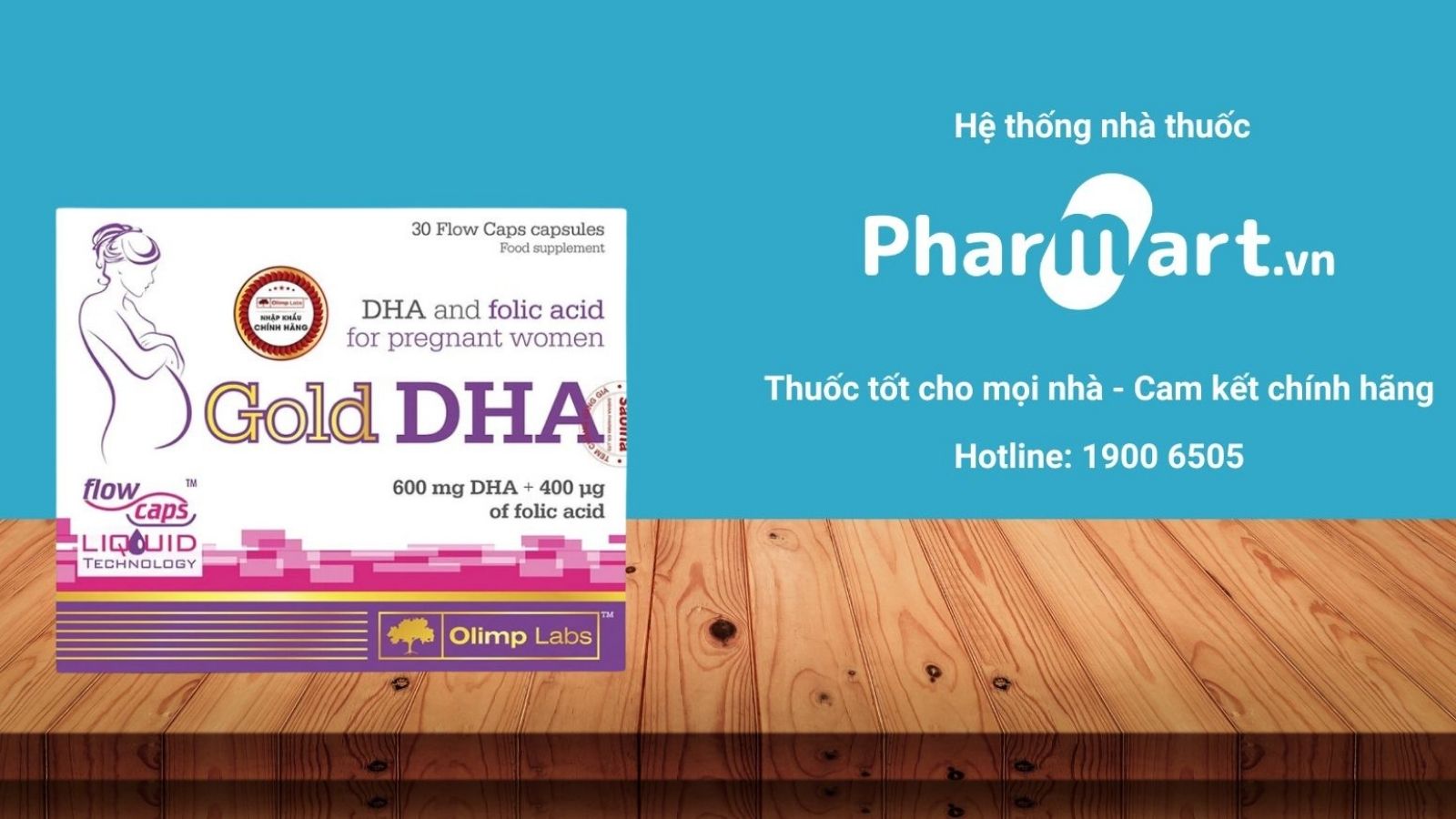 Chela Gold DHA cho bà bầu