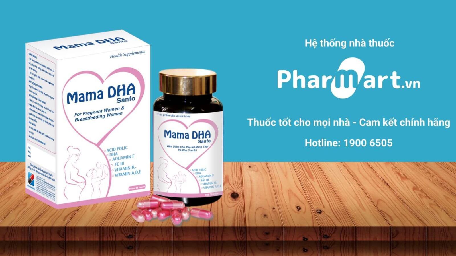 Viên uống Mama DHA Sanfo