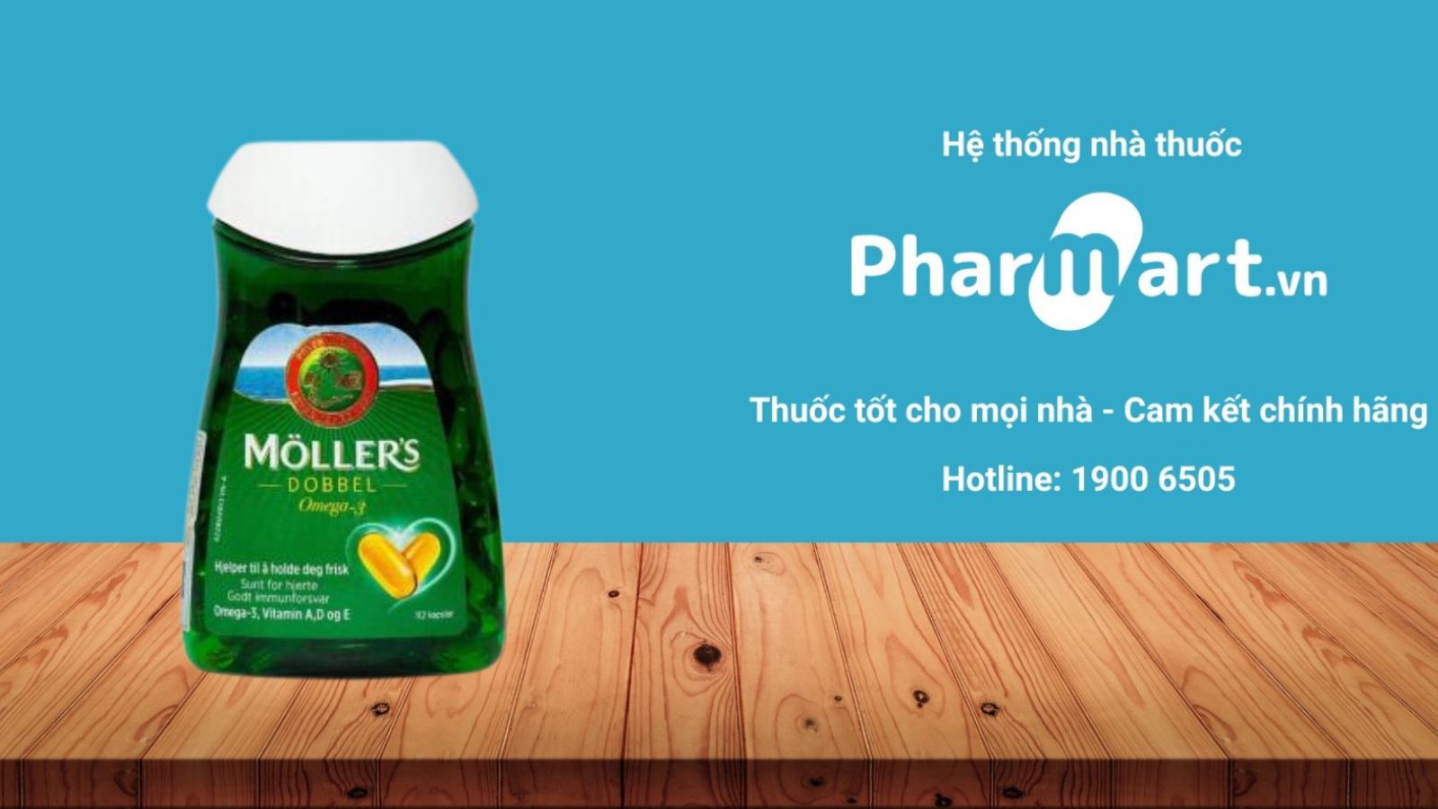 Moller's Dobbel giúp bổ sung DHA cho mẹ bầu 