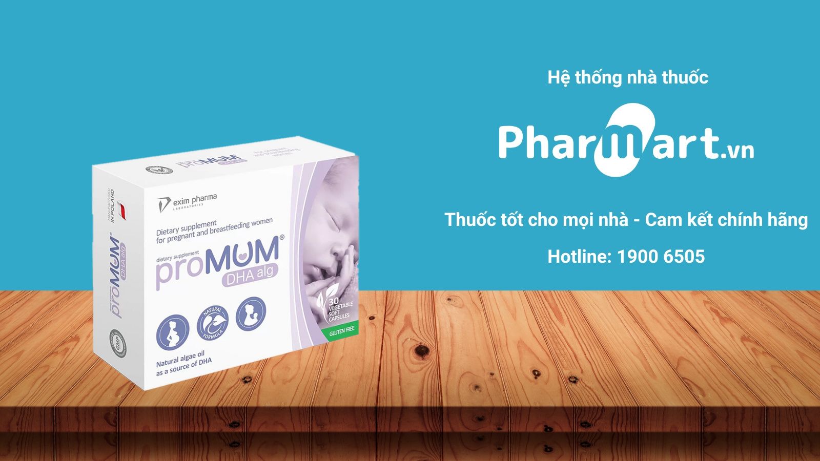 ProMUM DHA Alg cho phụ nữ mang thai