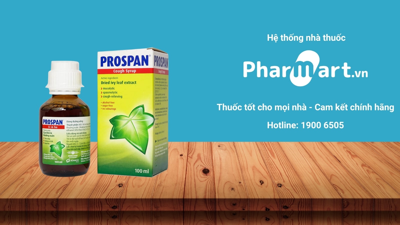 Siro ho Prospan nhập khẩu từ Đức