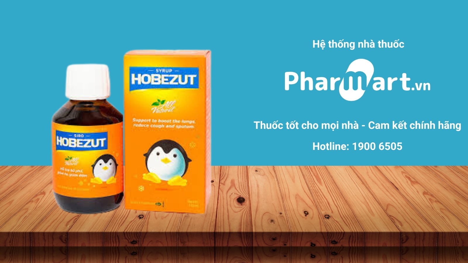 Siro ho Hobezut kết hợp tinh hoa Đông Tây y