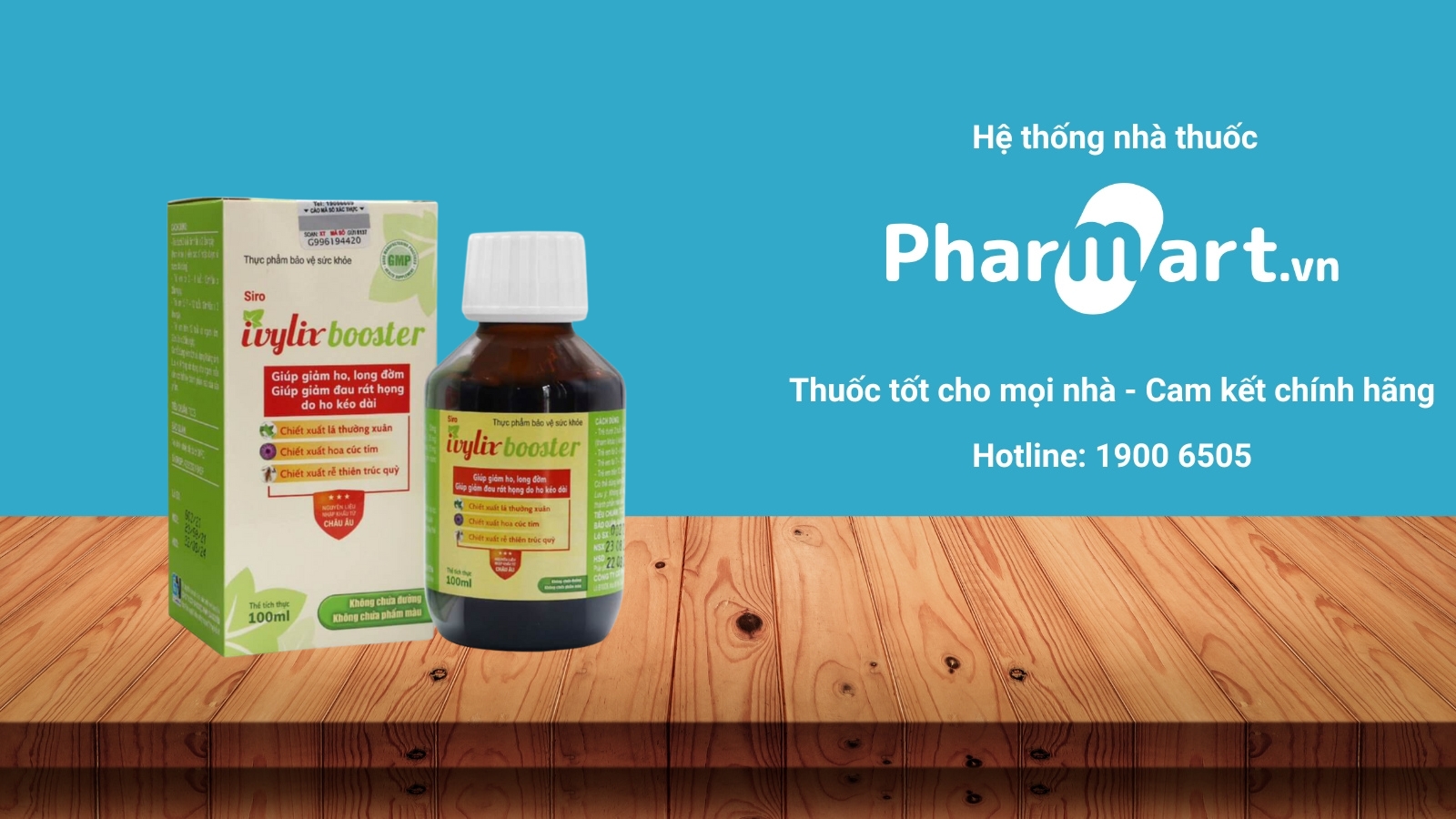 Siro ho Ivylix - sự lựa chọn của gia đình Việt