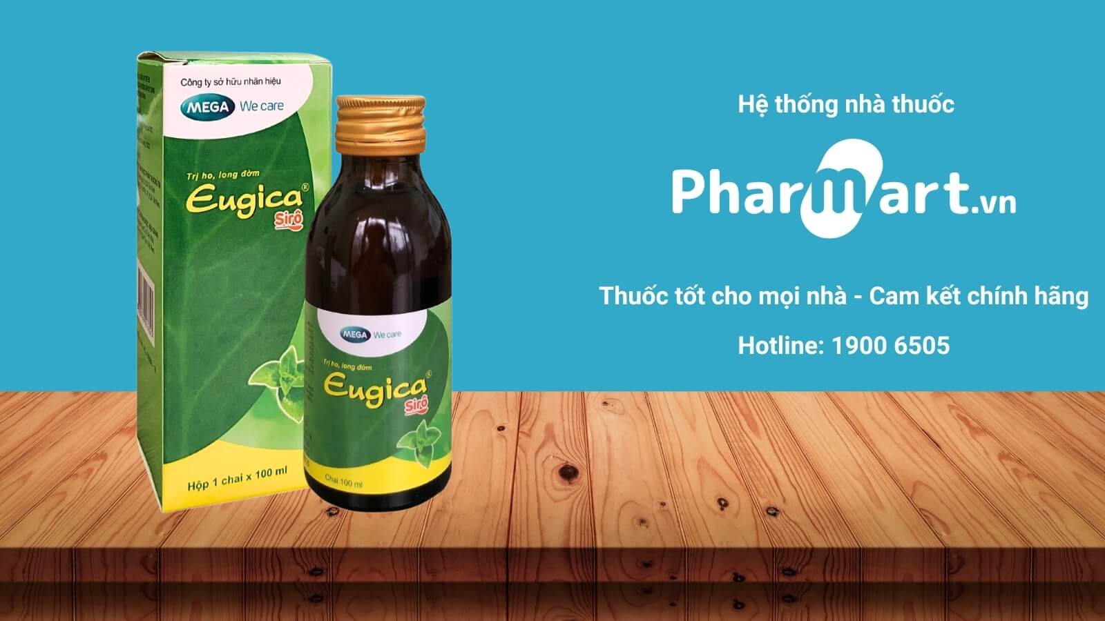 Siro ho sổ mũi cho bé tốt nhất Eugica