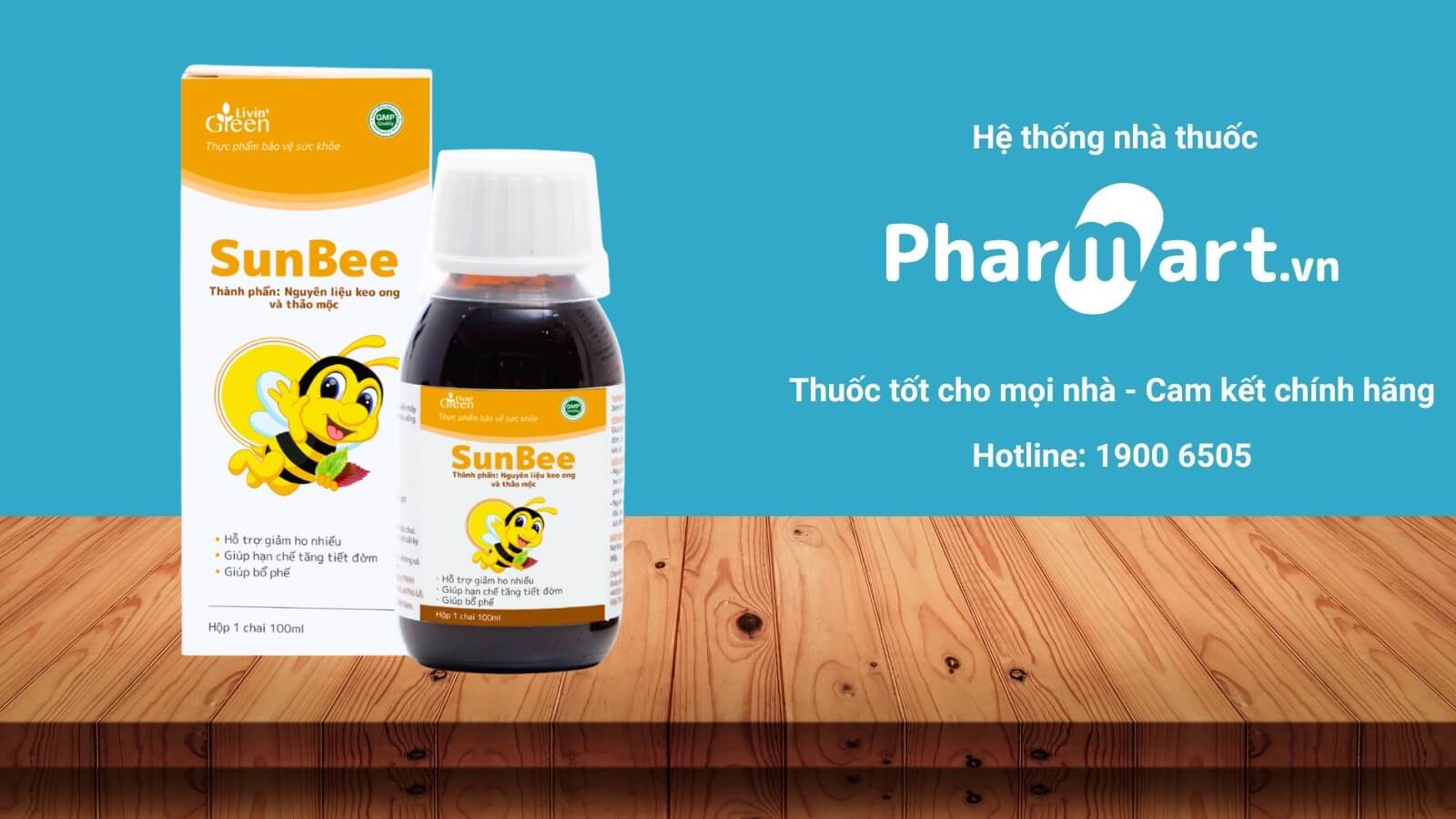 Siro ho sổ mũi cho bé tốt nhất SunBee