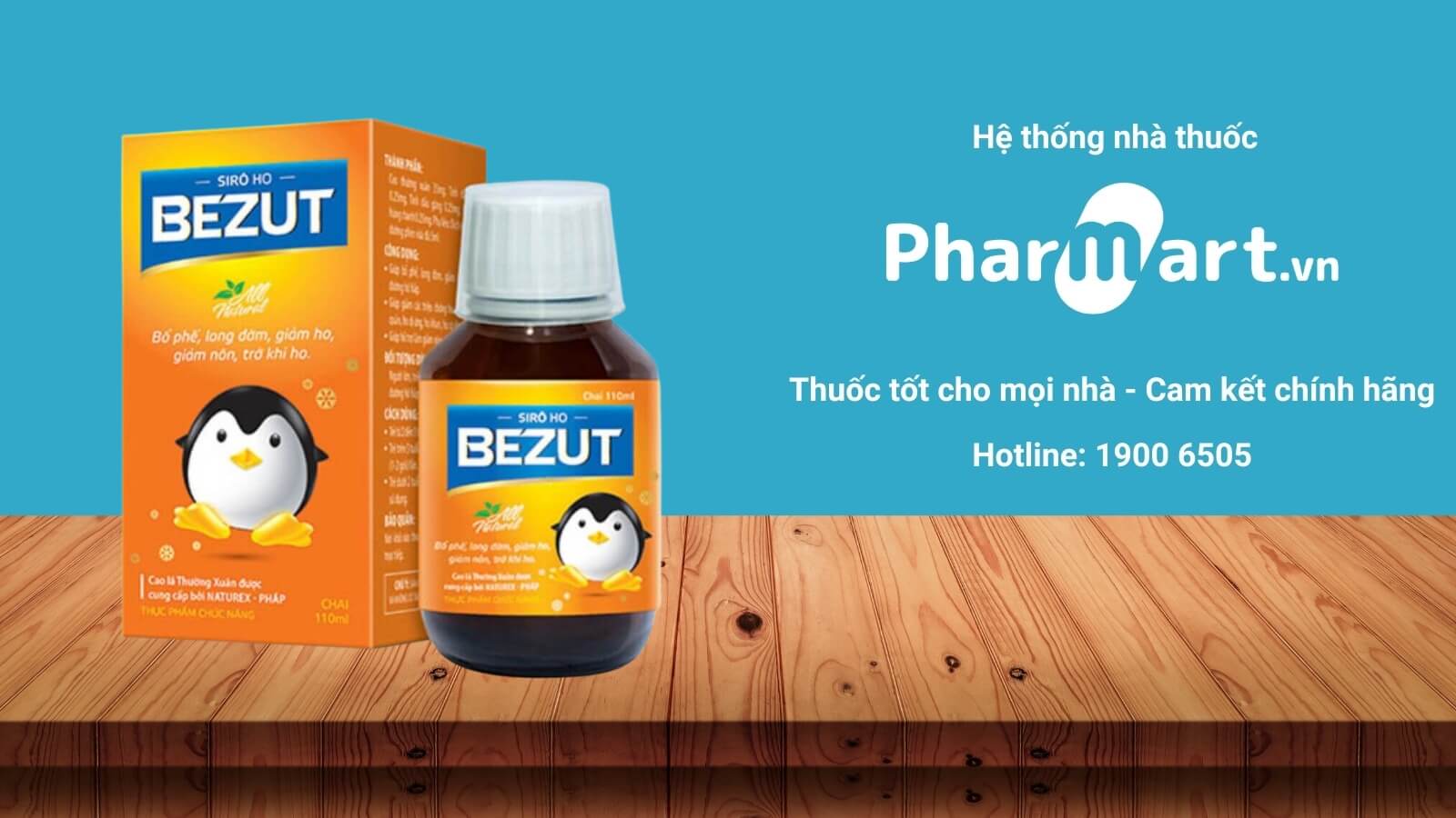 Siro ho sổ mũi cho bé tốt nhất Hobezut