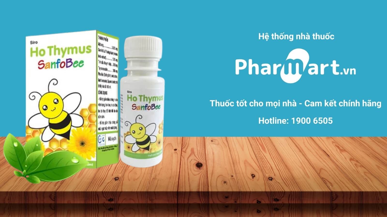 Siro sổ mũi cho bé Thymus Sanfobee
