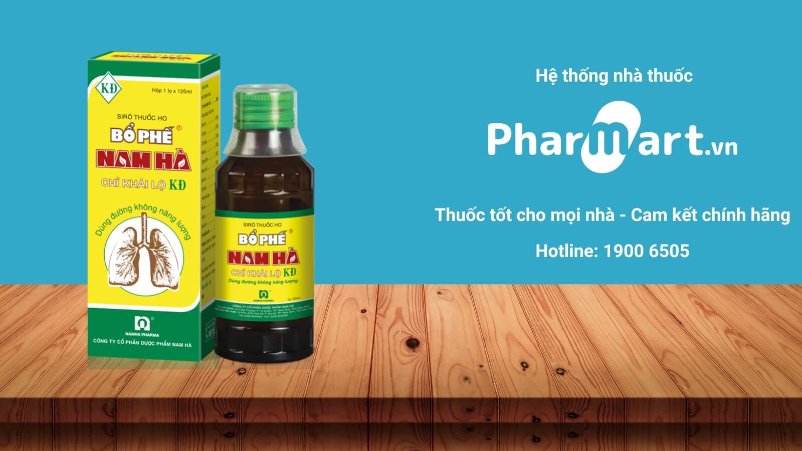 Siro ho sổ mũi cho bé tốt nhất Bổ Phế Nam Hà