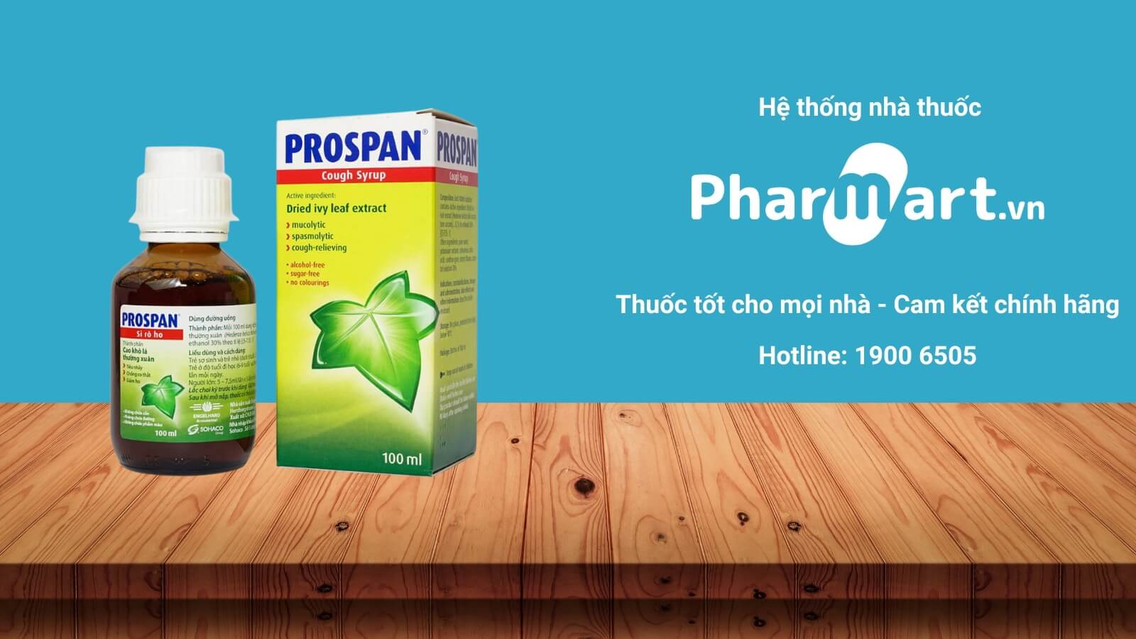 Siro ho sổ mũi cho bé tốt nhất Prospan