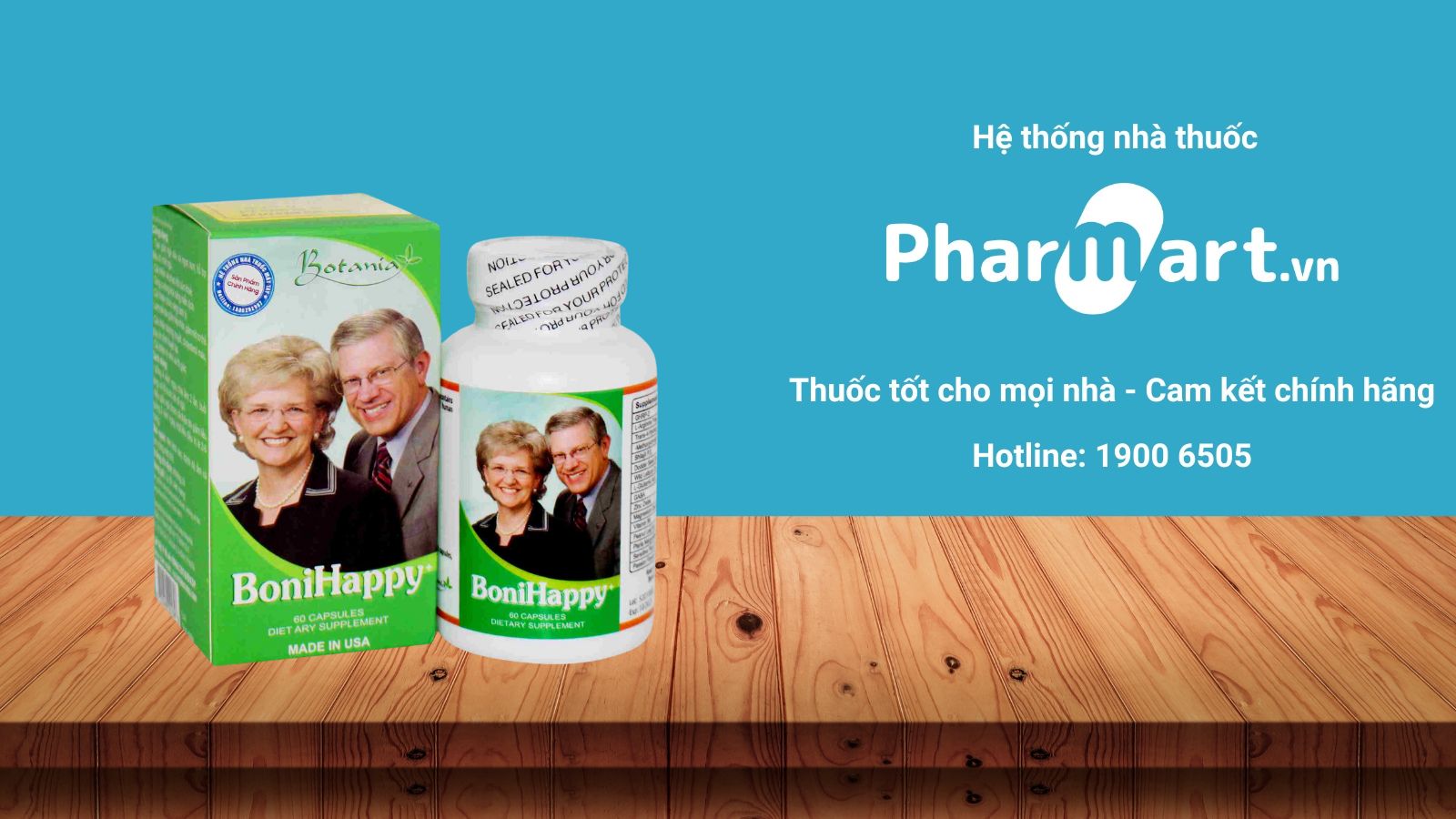 Sản phẩm Boni Happy – giúp an thần, cải thiện giấc ngủ