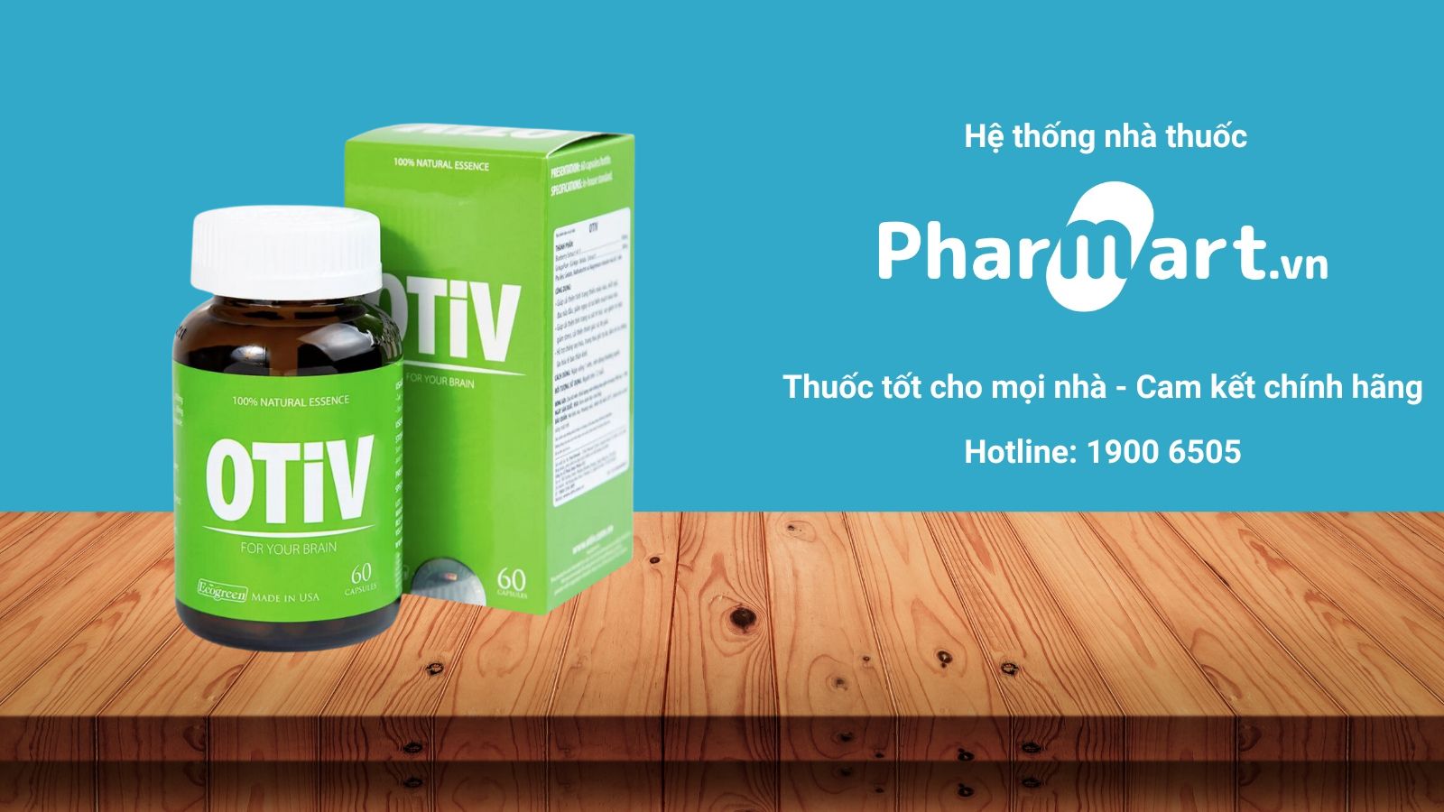 Viên uống Otiv EcoGreen – hỗ trợ sức khỏe não bộ và giấc ngủ
