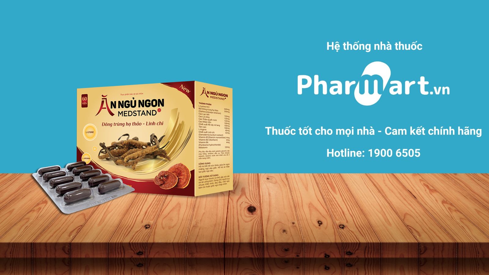 Sản phẩm hỗ trợ ngủ ngon Medstand